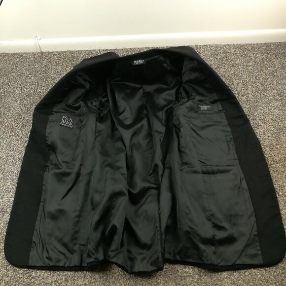 Jos A Bank Cashmere Sport Coat 40R Black Blazer Jacket - Picture 4 of 11